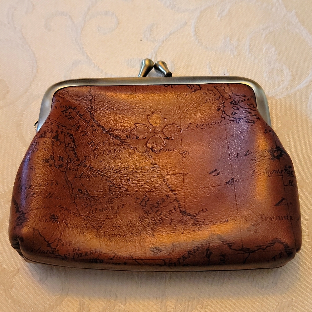 Patricia Nash Small Leather Borse Coin Purse.